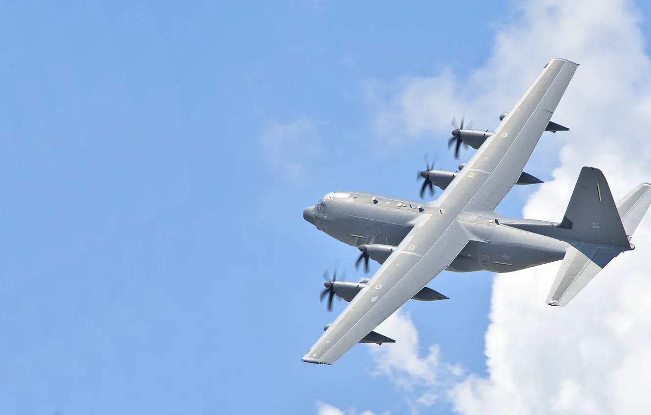 Фото обои самолёт, поисковик, Lockheed, USAF, CSAR, HC-130, Combat King
