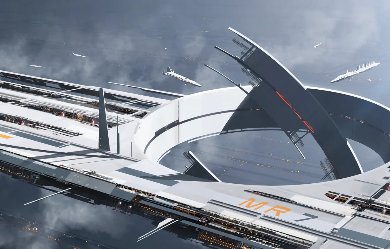 Фото обои game, mass effect, art, concept art, mass effect 5