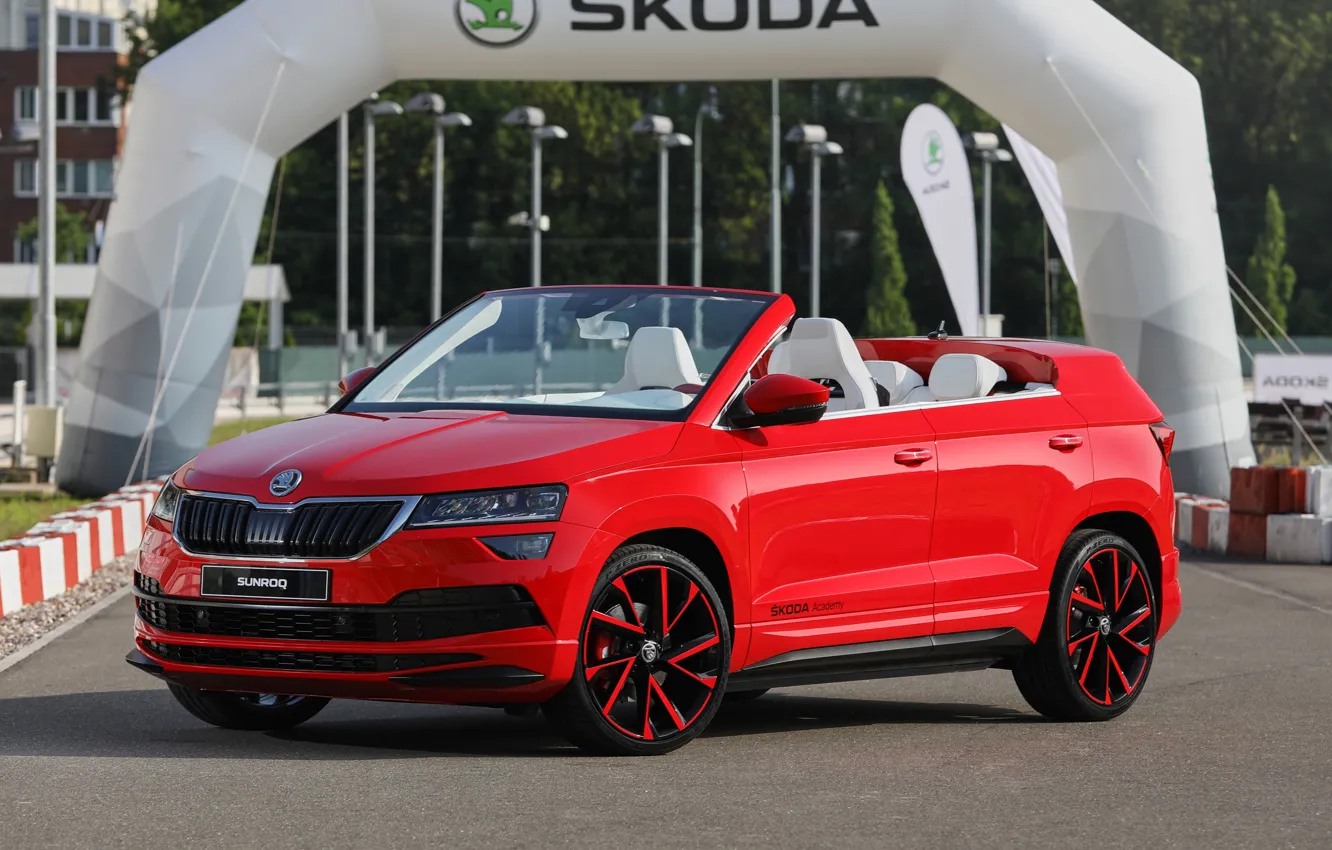 Фото обои Concept, 2018, Skoda, Sunroq