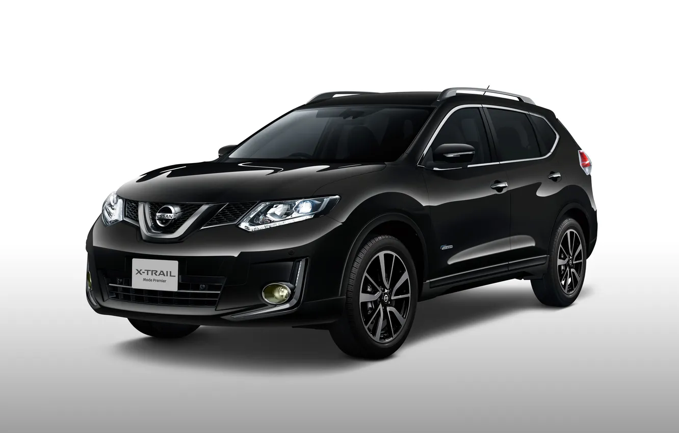 Фото обои внедорожник, белый фон, Nissan, ниссан, кроссовер, X-Trail, х-трейл, икстрейл