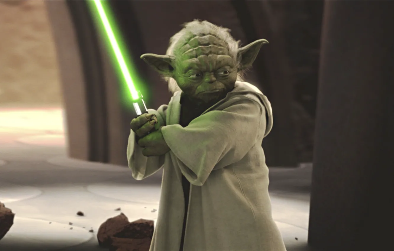 Фото обои Star Wars, Йода, Yoda, Джедай, Магистр