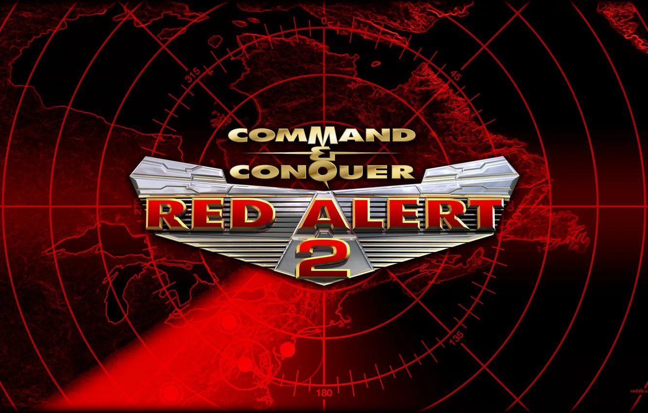 Фото обои logo, games, red alert 2
