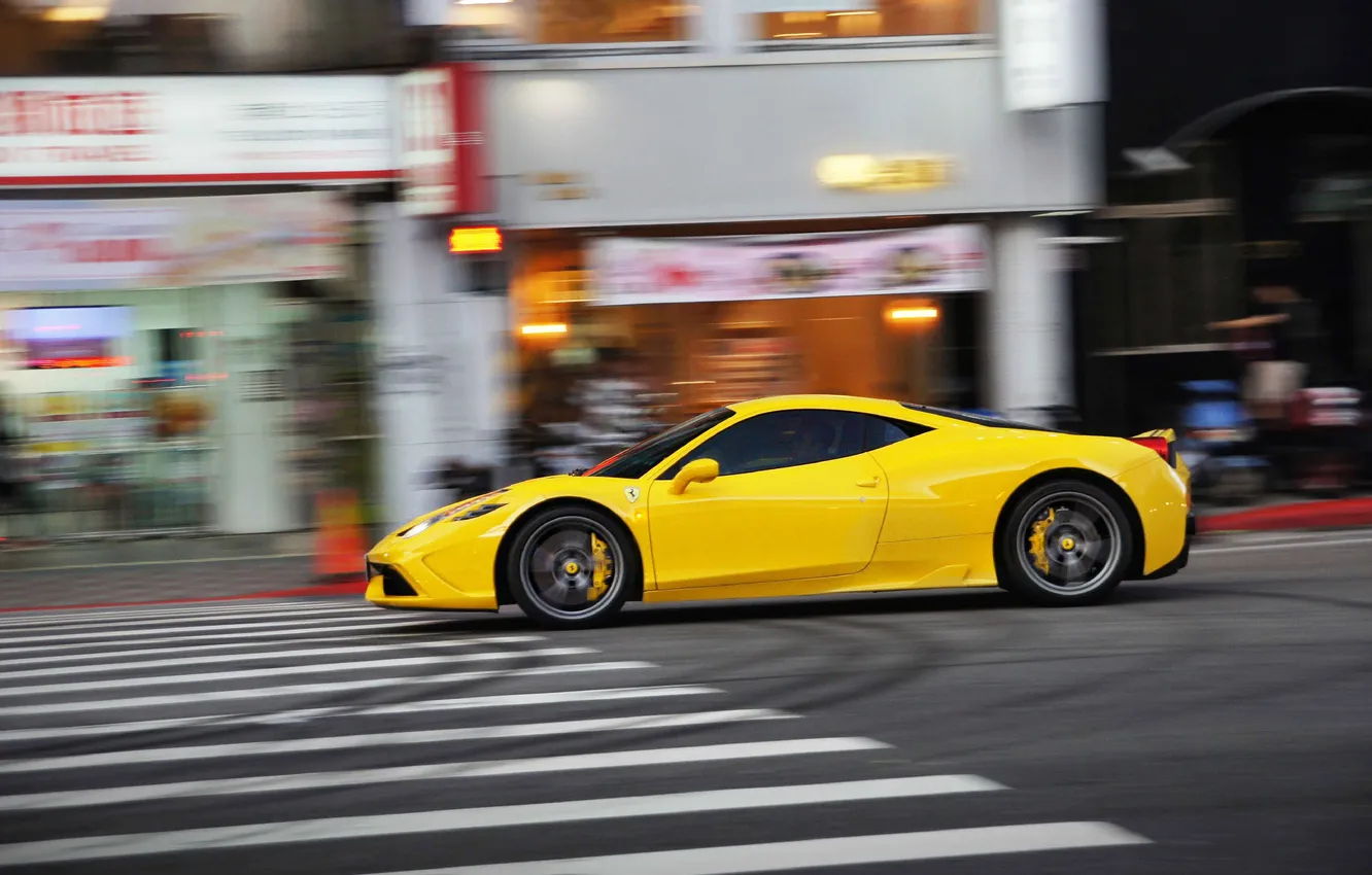 Фото обои Ferrari, Car, Supercar
