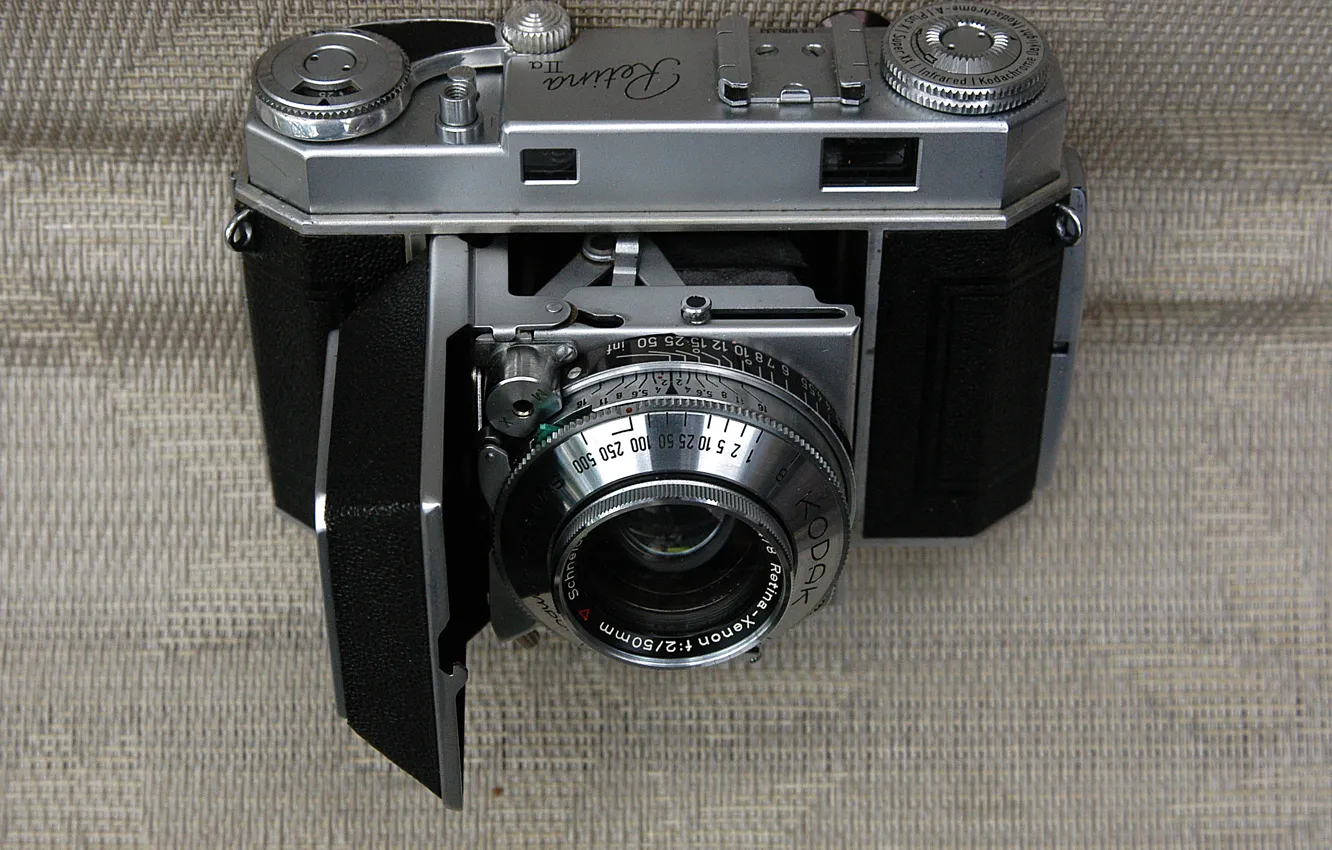 Фото обои фотоаппарат, плёночный, дальномерный, Kodak, Kodak Retina IIa