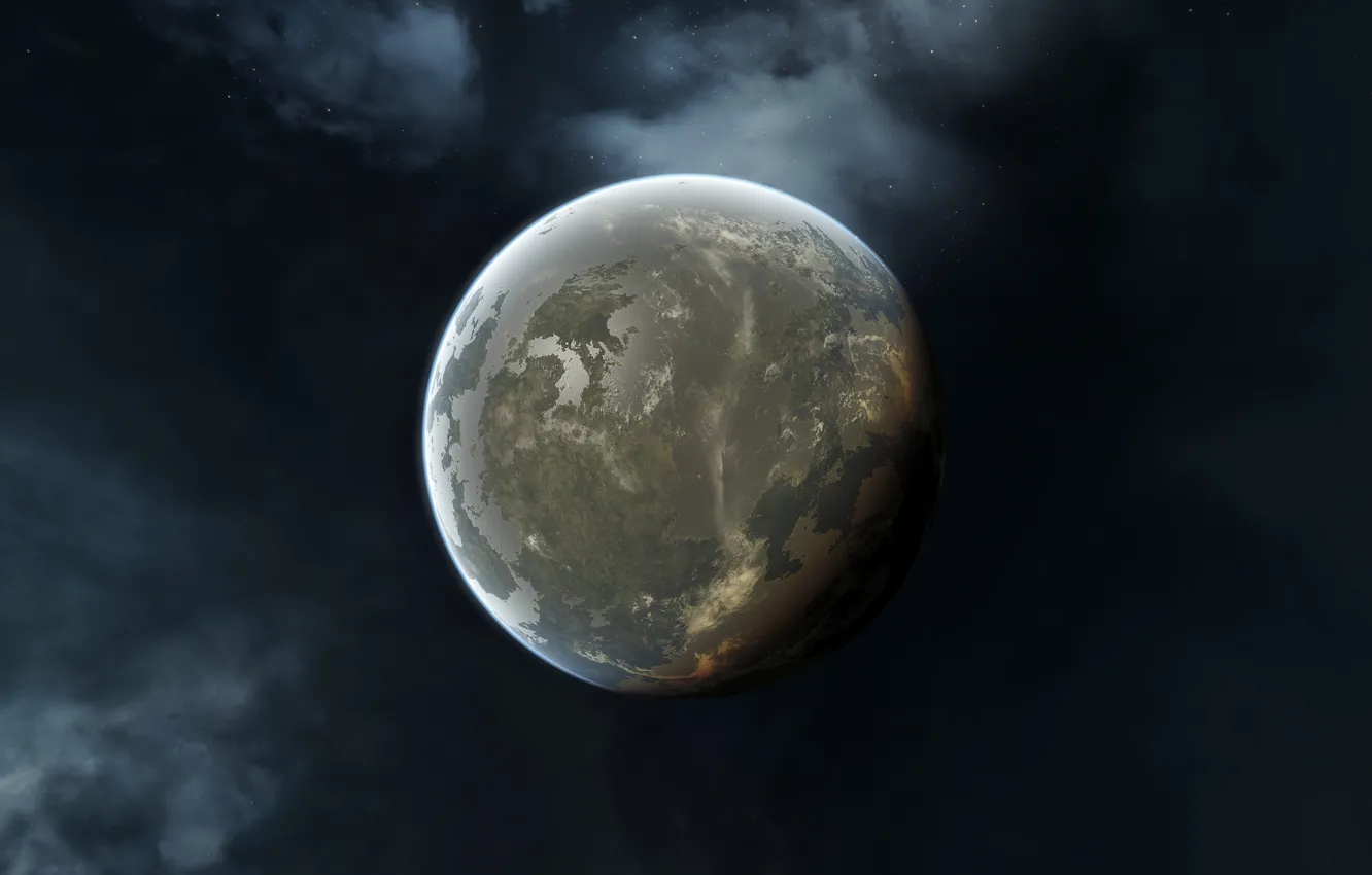 Фото обои eve online, planet, barren