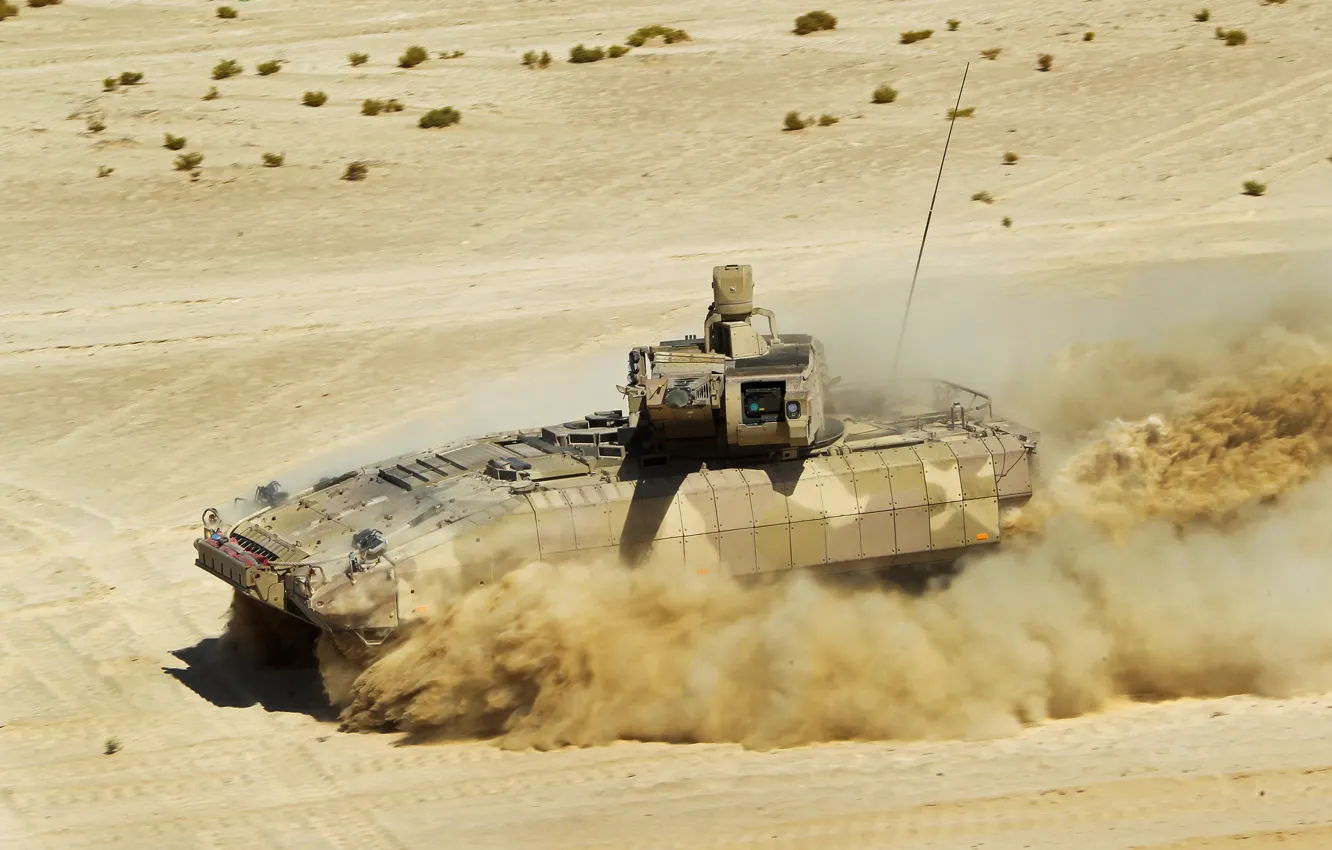 Фото обои Abu Dhabi, SPz Puma, Bundeswehr