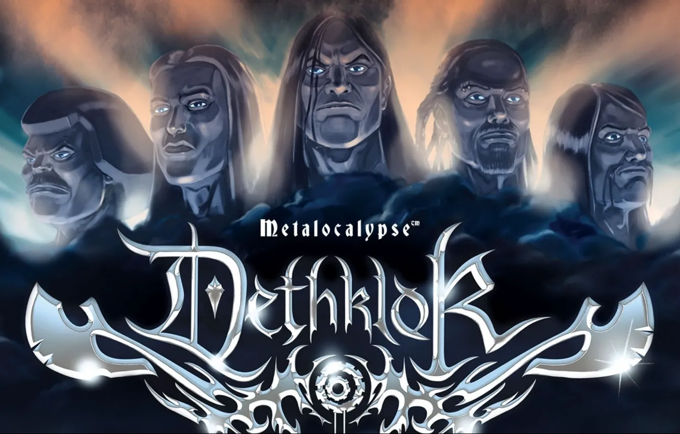 Фото обои band, Deathklok, Death Metal