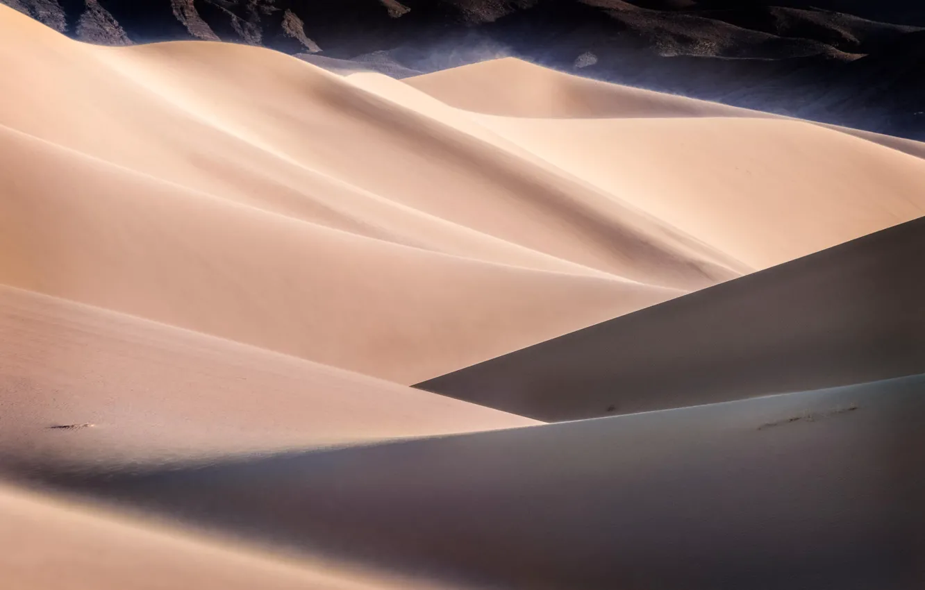 Фото обои песок, природа, пустыня, дюны