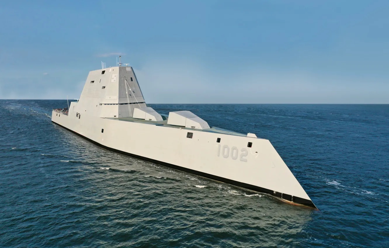 Фото обои эскадренный миноносец, USS Lyndon B. Johnson, DDG-1002