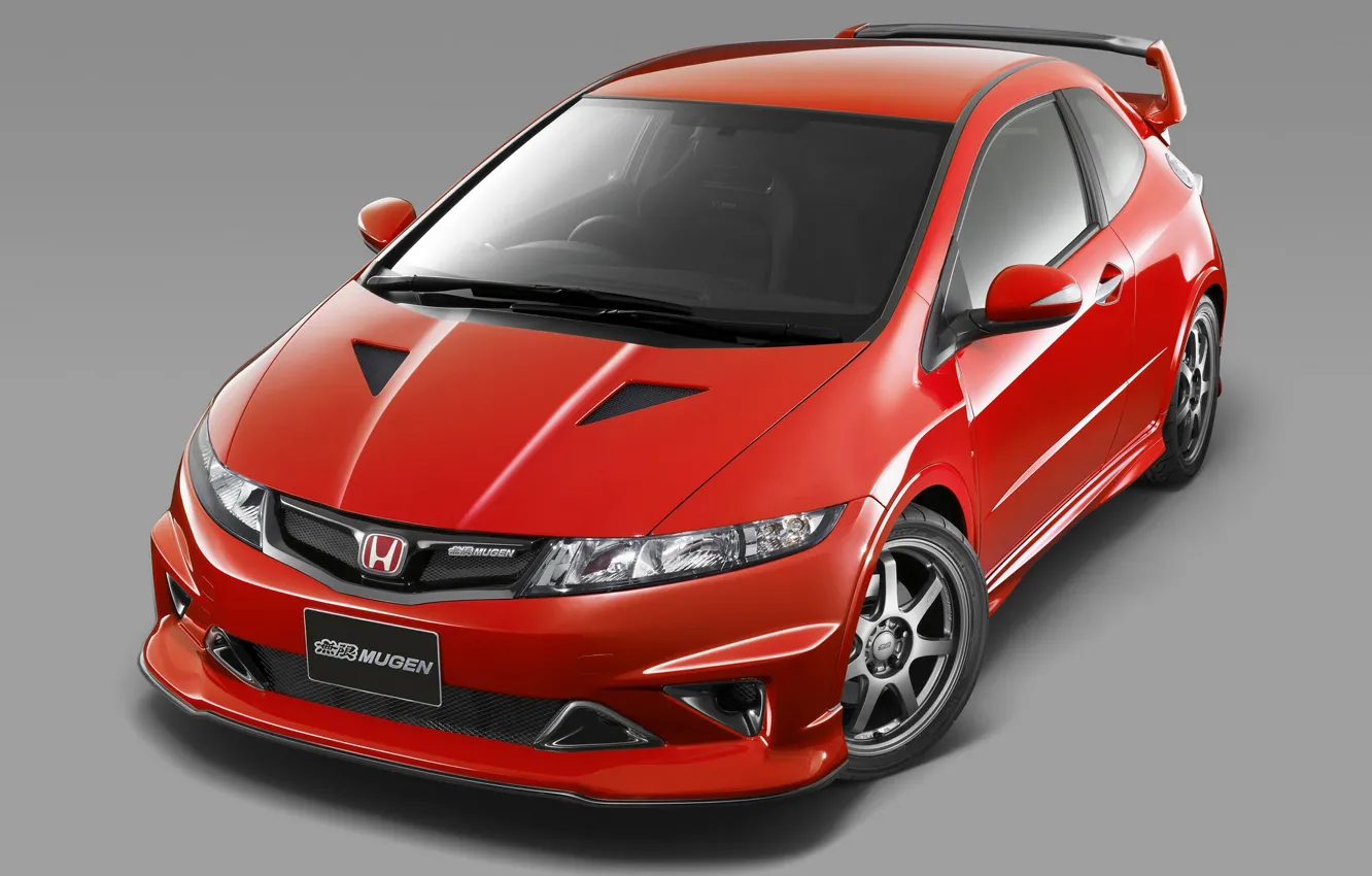 Фото обои Red, Honda, Sport, Mugen