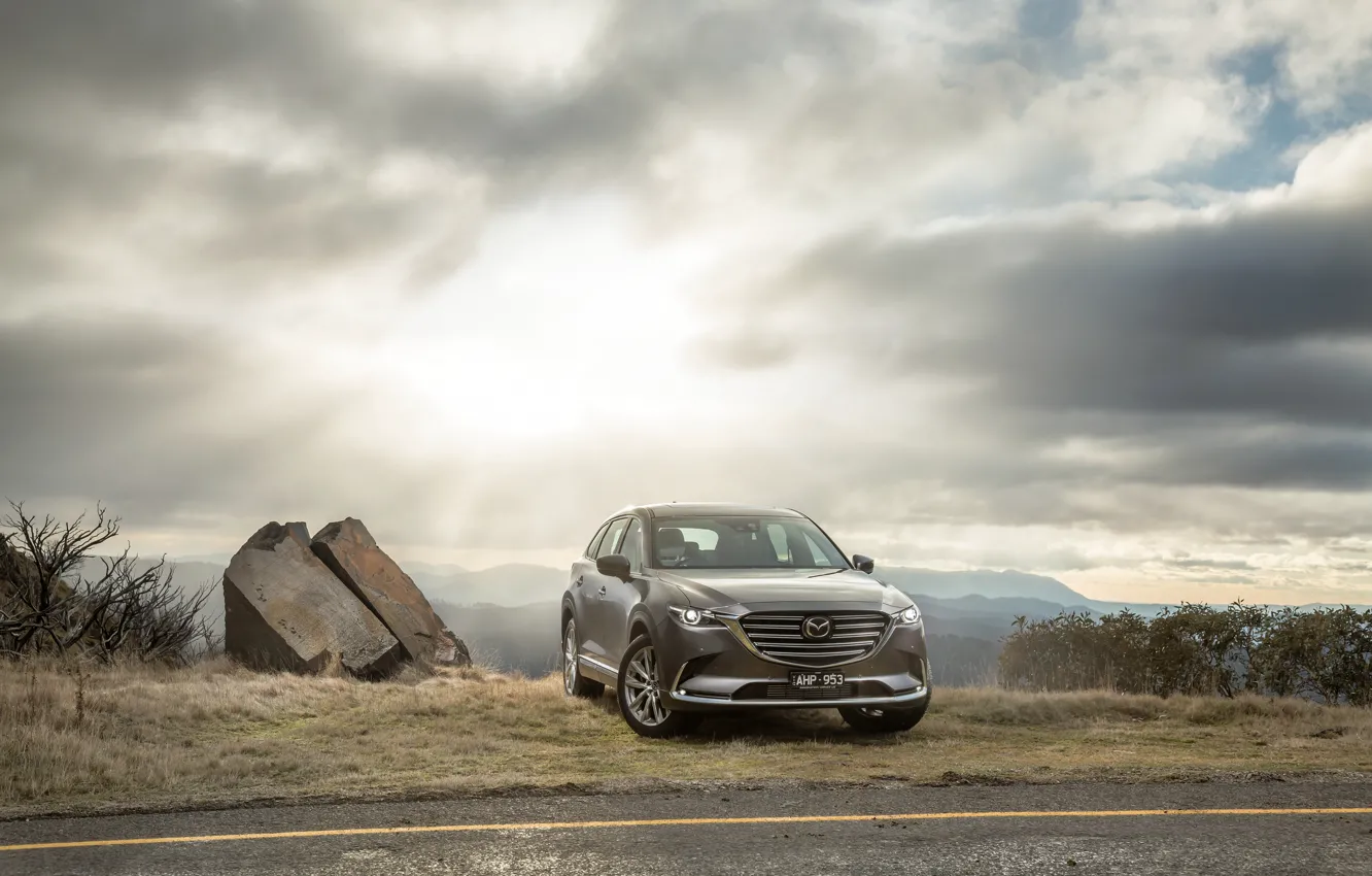 Фото обои Mazda, мазда, кроссовер, CX-9