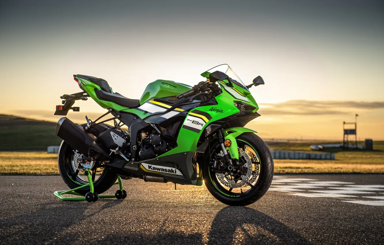 Фото обои Bikes, ZX-6R, Kawasaki Ninja, 2025, Sports bikes