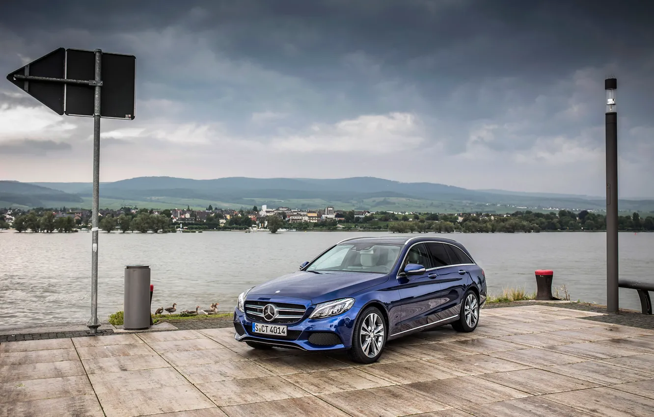 Фото обои Mercedes-Benz, 2014, C250, Estate-Avantgarde