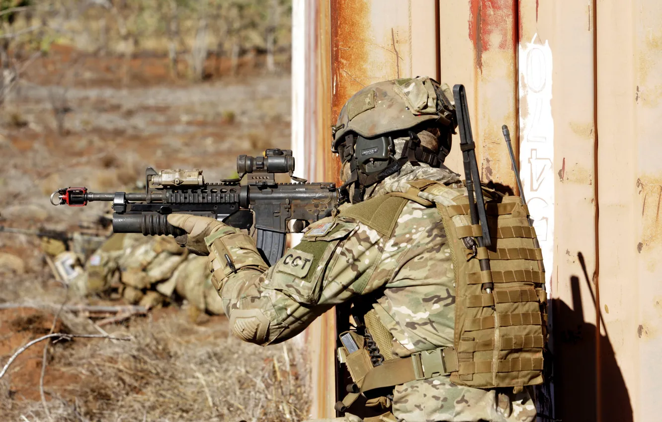 Фото обои оружие, солдат, Royal Australian Air Force