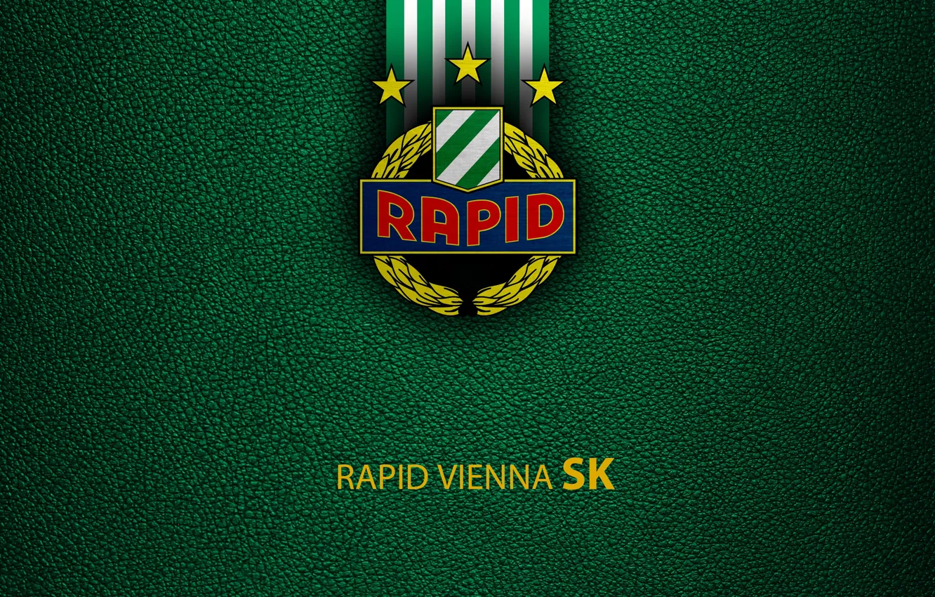 Фото обои wallpaper, logo, football, Sport, Rapid Vienna