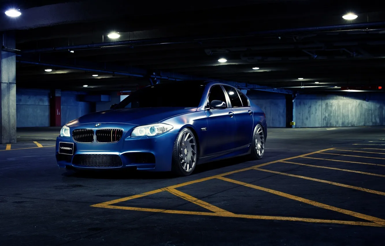 Фото обои BMW, Front, F10, Vossen, Wheels, Edition, Limited, 535i