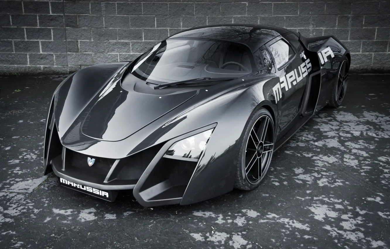 Фото обои supercar, marussia, russian