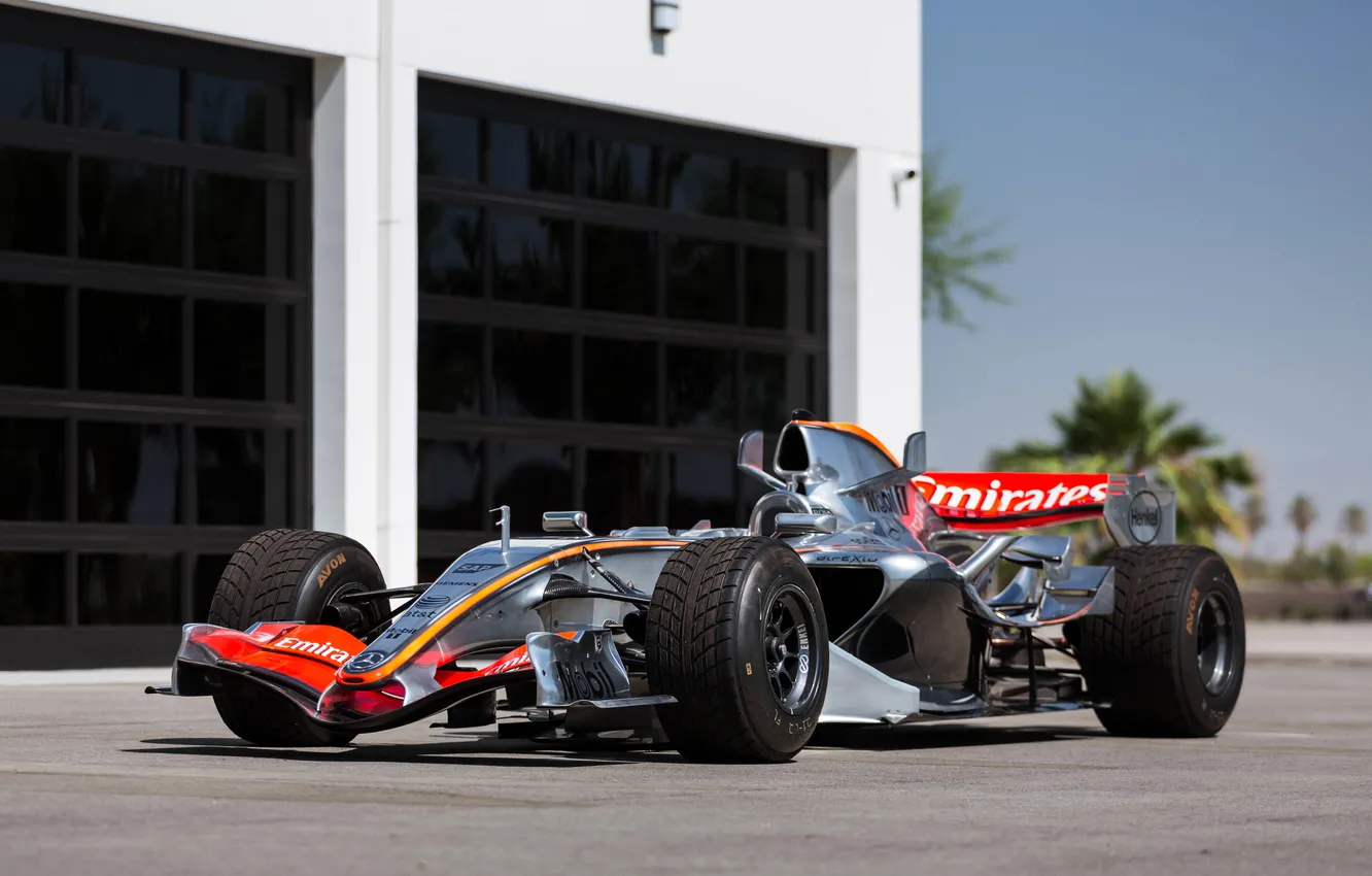Фото обои McLaren, 2006, McLaren MP4, Formula-1, Формула-1, F-1, Гоночный автомобиль, Racing car