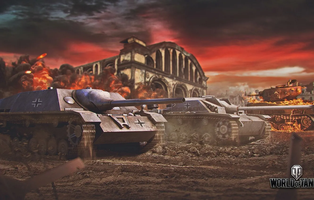Фото обои Германия, танк, танки, Germany, WoT, Мир танков, tank, World of Tanks