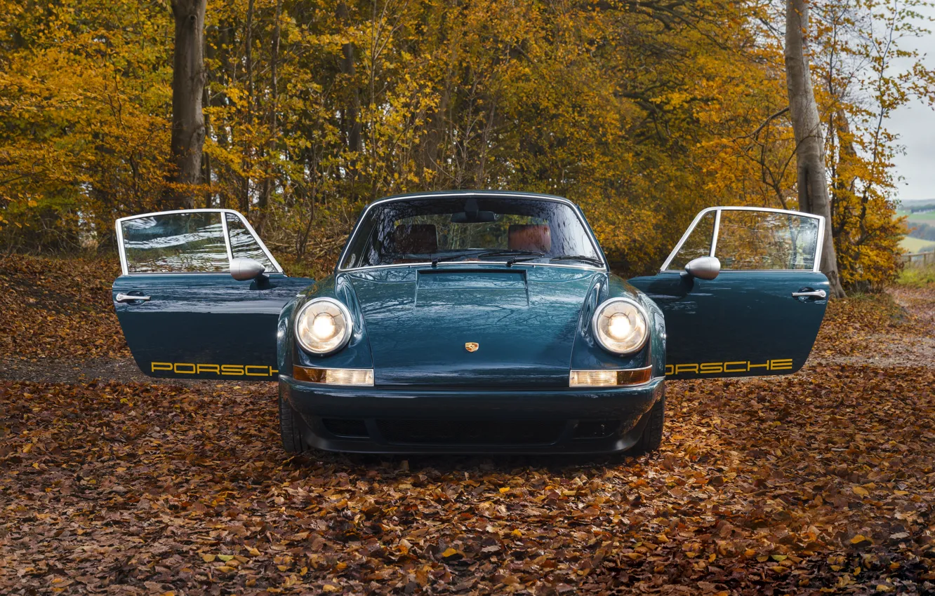 Фото обои 911, Porsche, 964, front view, Theon Design Porsche 911