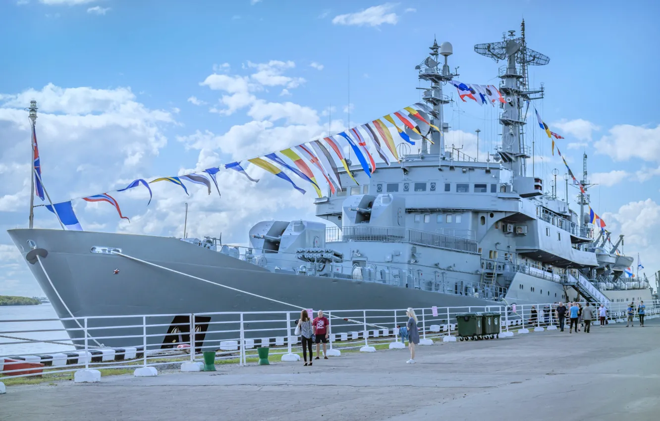 Фото обои корабль, учебный, Смольный