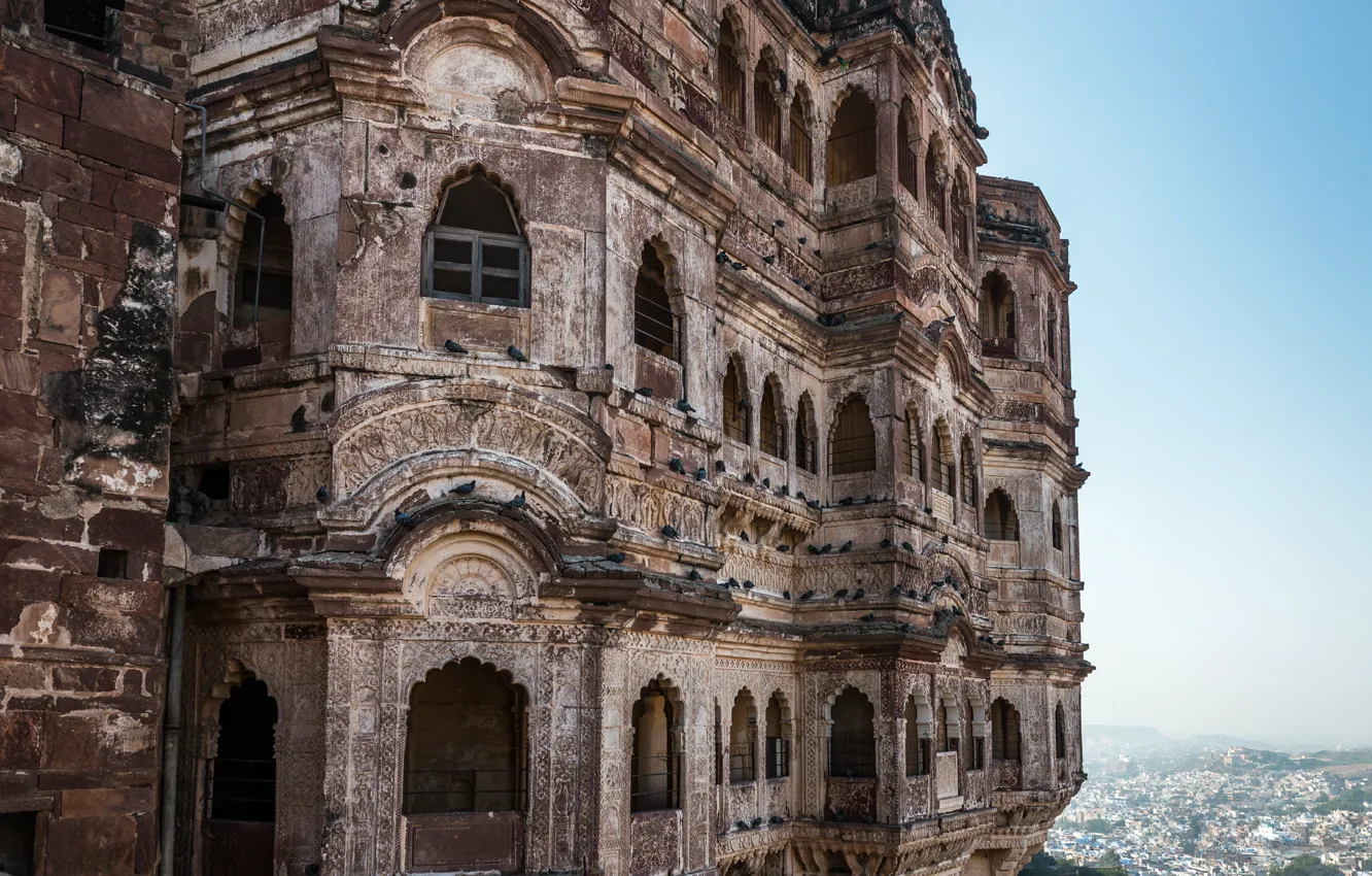 Фото обои Индия, Архитектура, Architecture, İndia, Джодхпур, Jodhpur