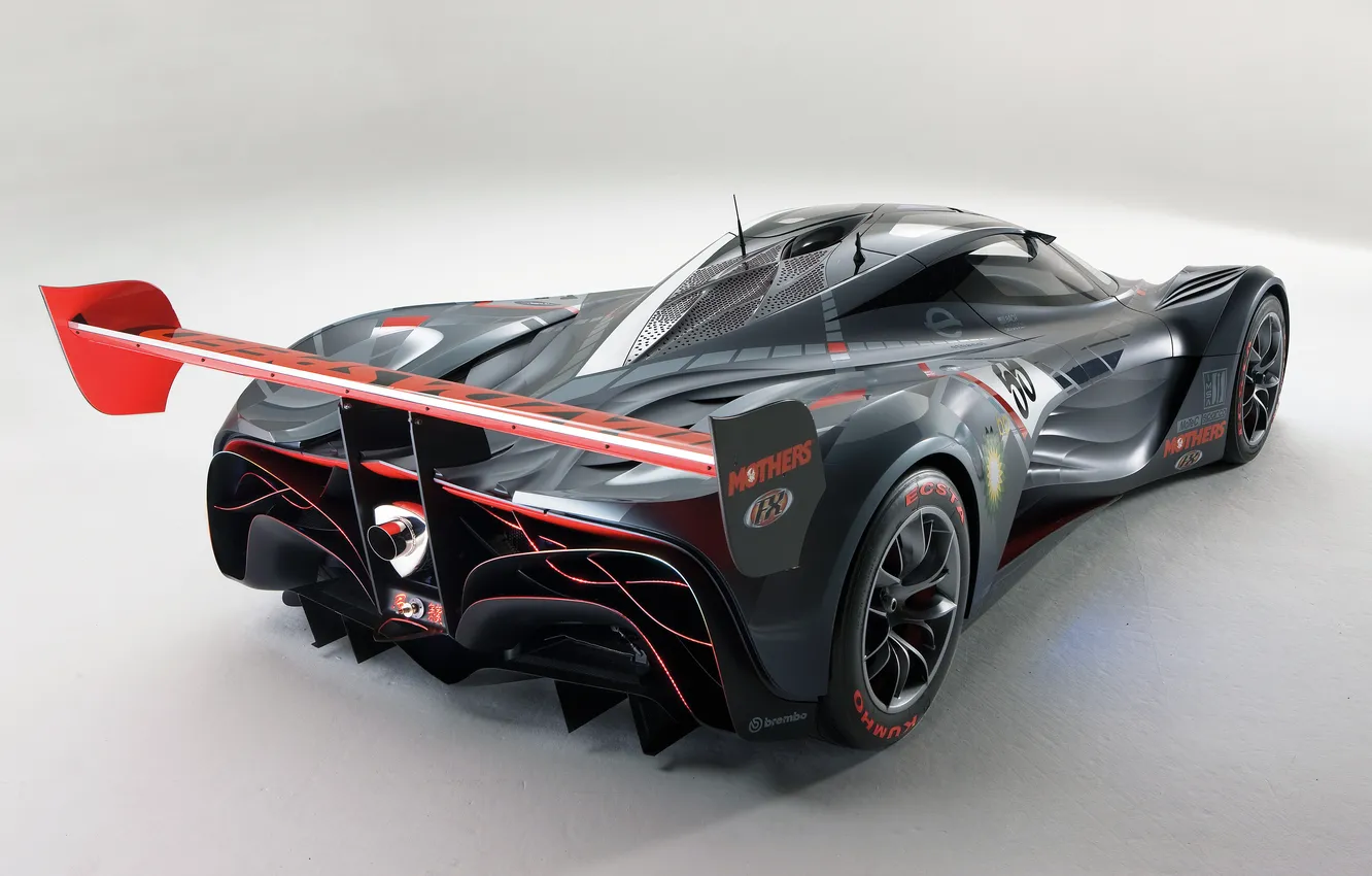 Фото обои Concept, 2008, суперкар, Mazda, supercar, Концепт-кар, Furai, Mazda Furai Concept