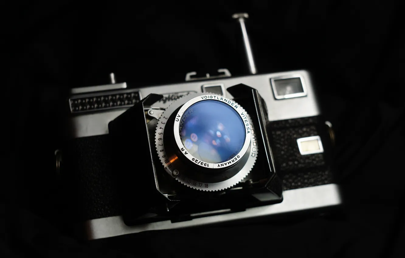 Фото обои фотоаппарат, фотик, Voigtlander Vitessa