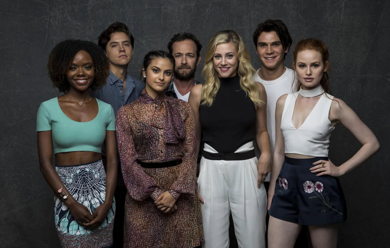 Фото обои Riverdale, Veronica Lodge, Camila Mendes, Betty Cooper, Cole Sprouse, Lili Reinhart, Ривердэйл, Cheryl Blossom