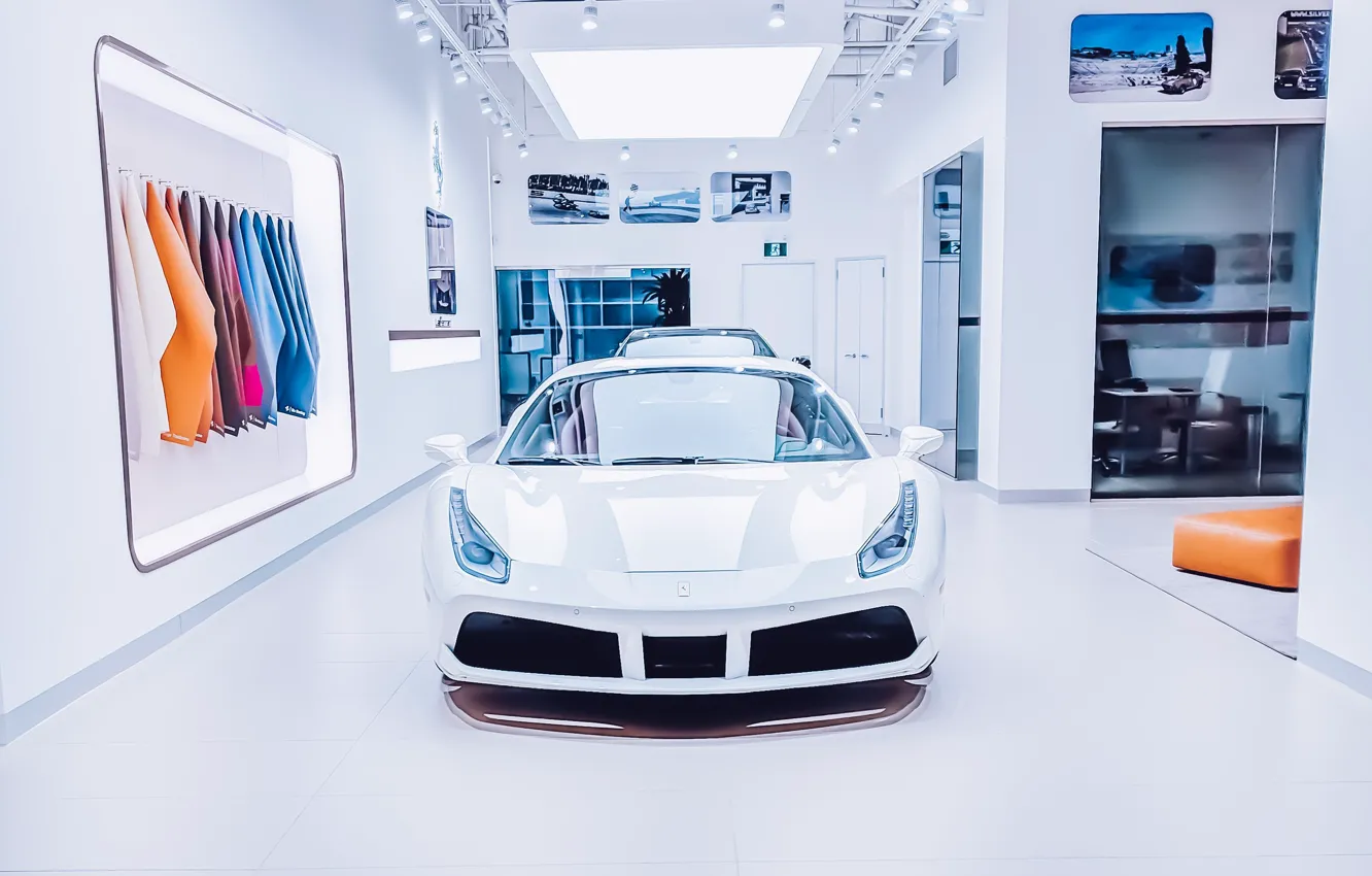 Фото обои car, машина, белый, стиль, Феррари, Ferrari, роскошь, Alexunder Hess