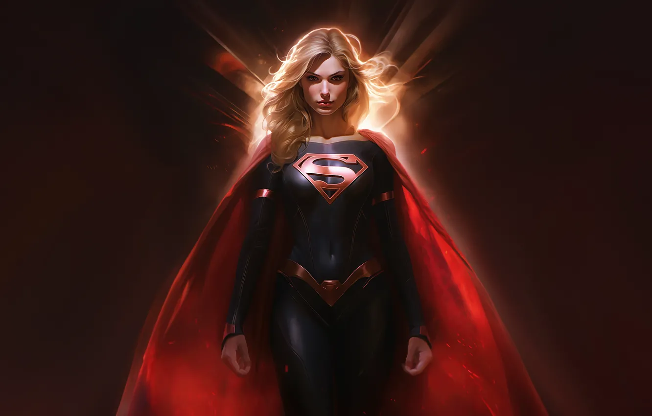 Фото обои angel, supergirl, spectacular