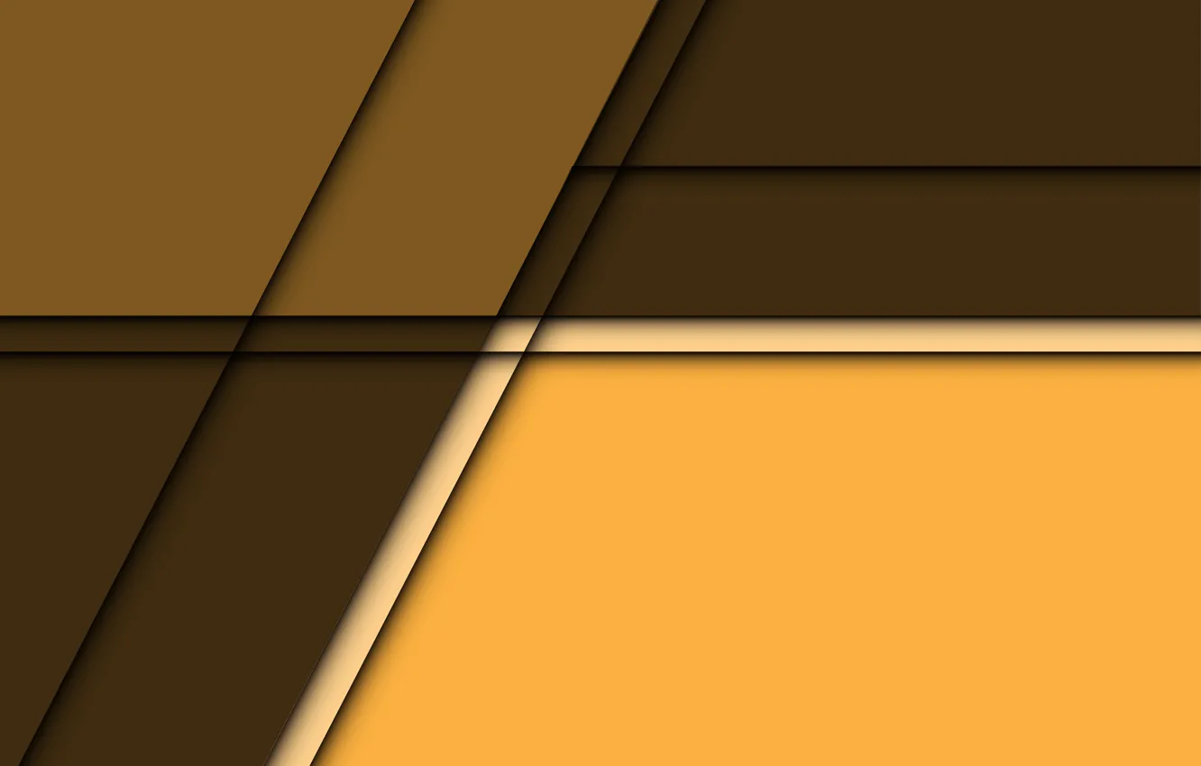 Фото обои линии, желтый, фон, коричневый, background