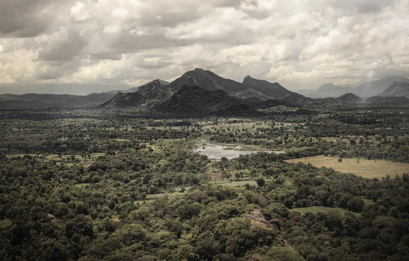 Фото обои пейзаж, тропики, красота, панорама, Шри-Ланка