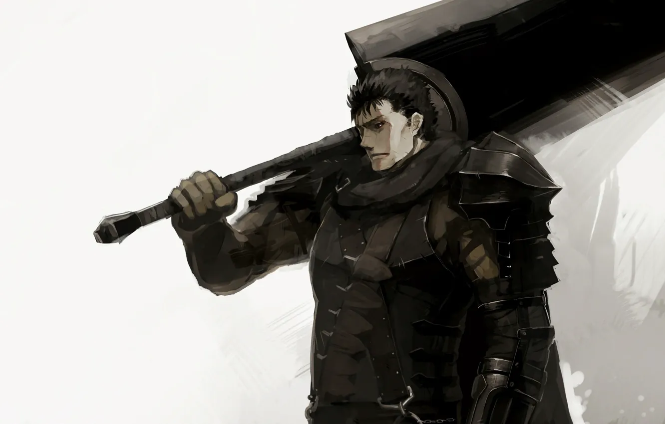 Фото обои sword, game, armor, anime, man, ken, blade, Berserk