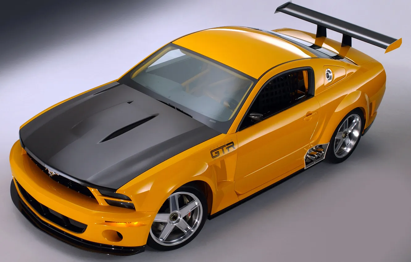 Фото обои авто, тюнинг, mustang, concept, ford, gtr
