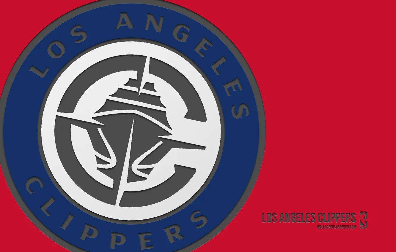 Фото обои Logo, NBA, Basketball, Clippers, Badge, LA Clippers, Crest