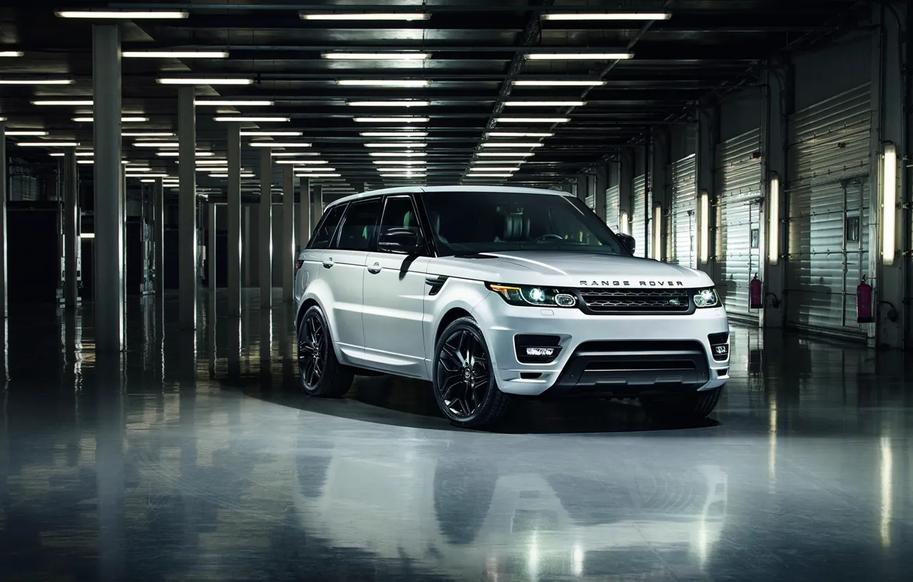 Фото обои car, джип, внедорожник, Range Rover, Sport, Stealth Pack