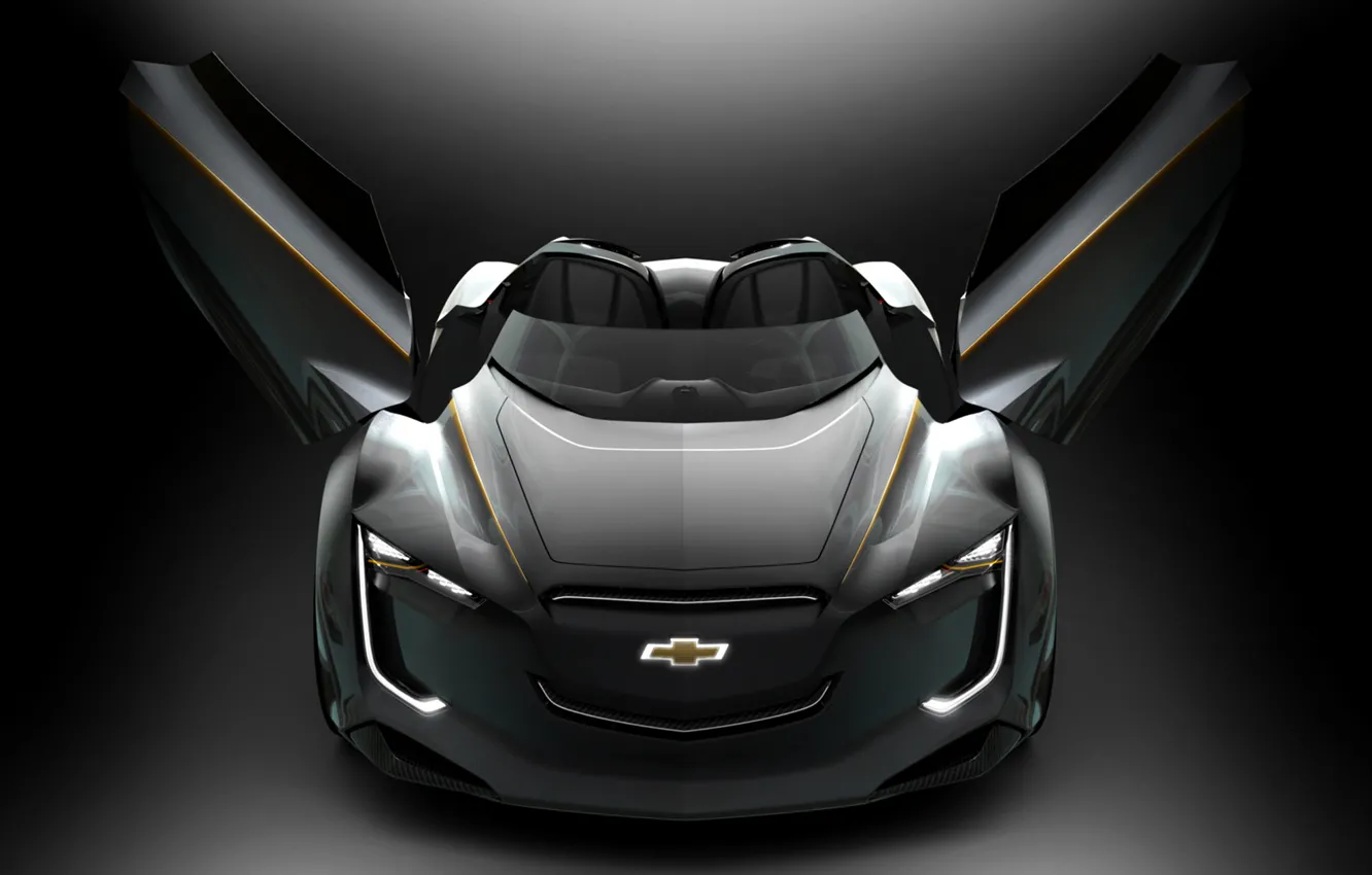 Фото обои Concept, Roadster, Chevrolet, Chevrolet Concept, Chevrolet Wallpaper, Chevrolet Mi-ray Roadster Concept, Mi-ray