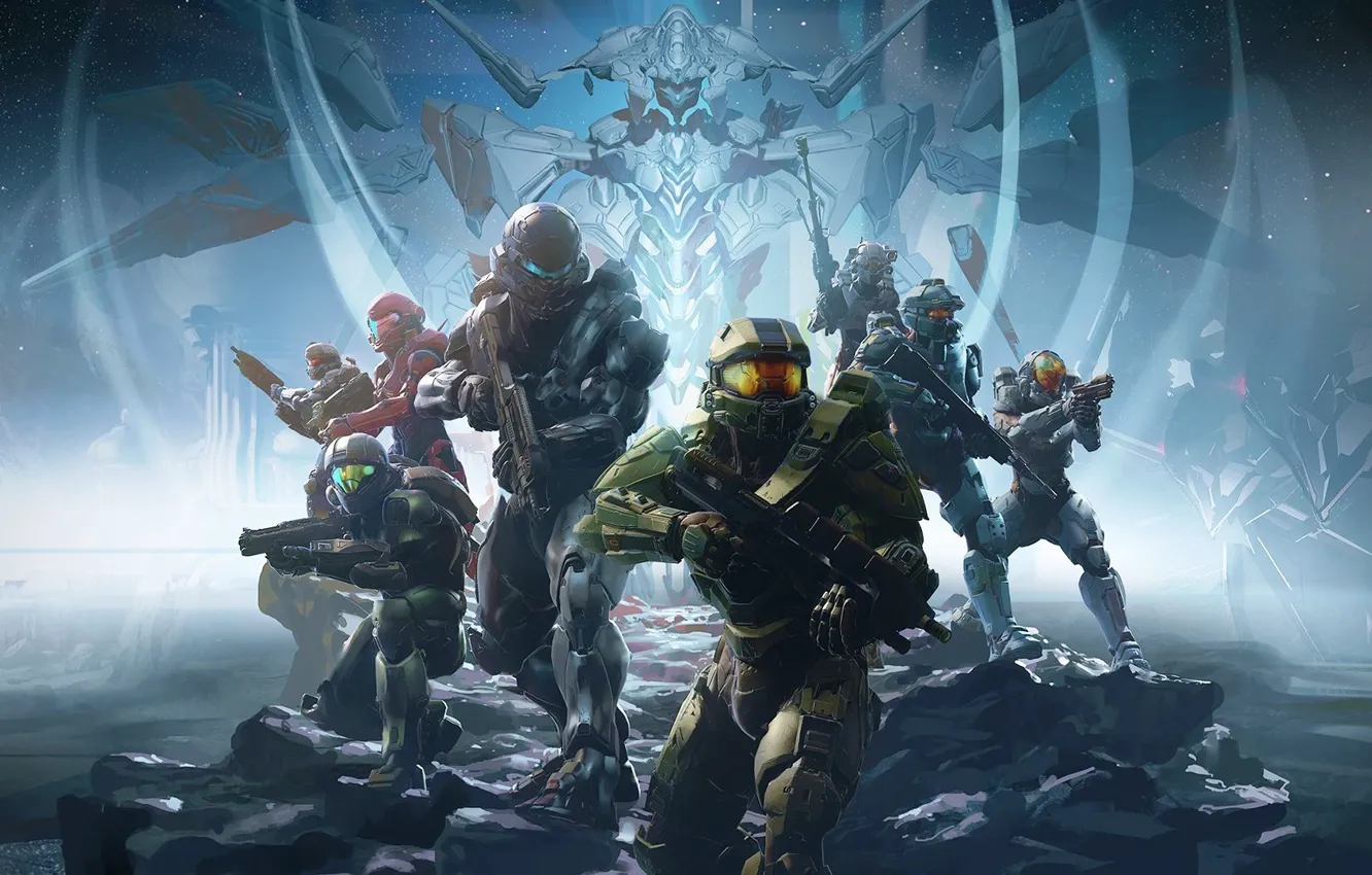 Фото обои Microsoft, Halo, 343 Industries, Halo 5: Guardians