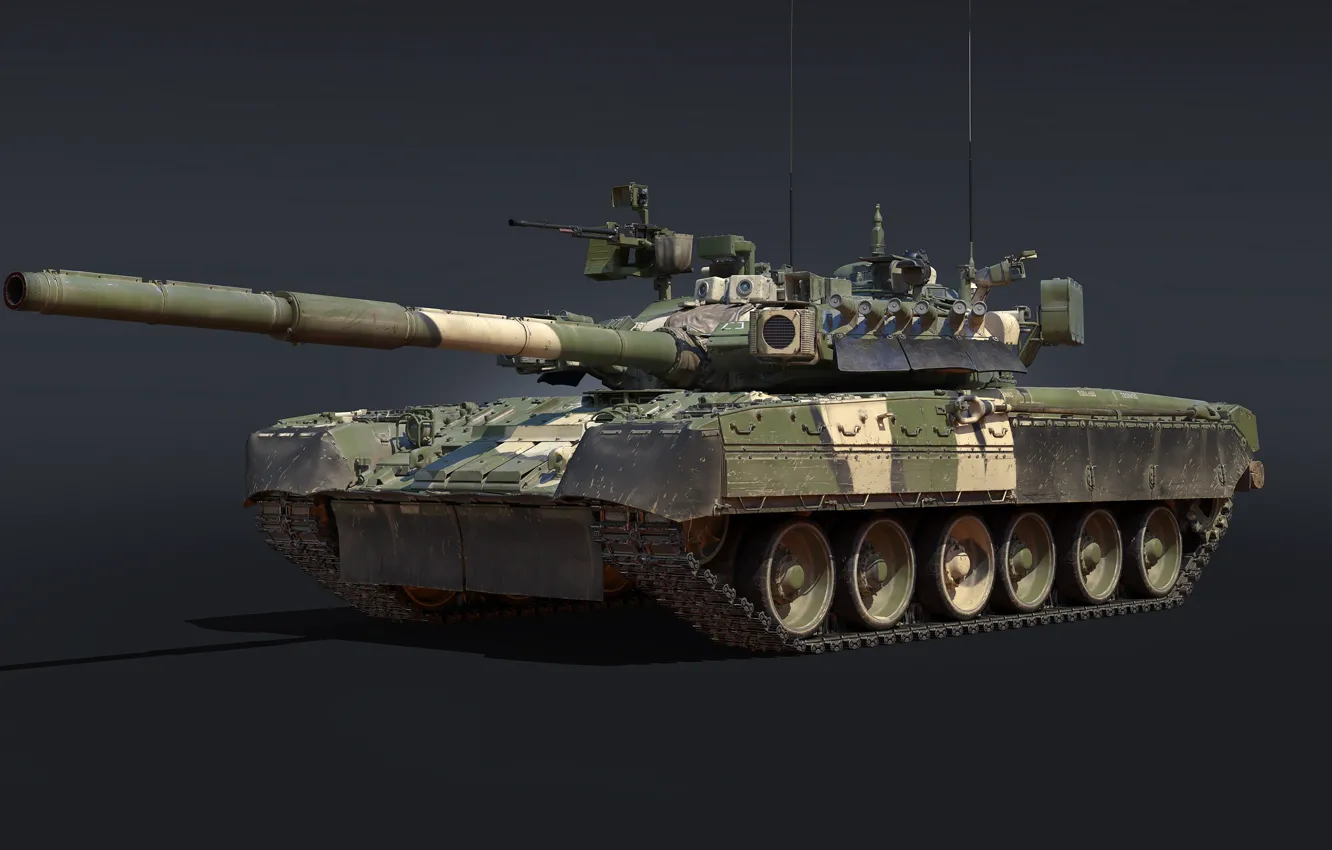 Фото обои СССР, Основной боевой танк, Командирский танк, Т-80УК