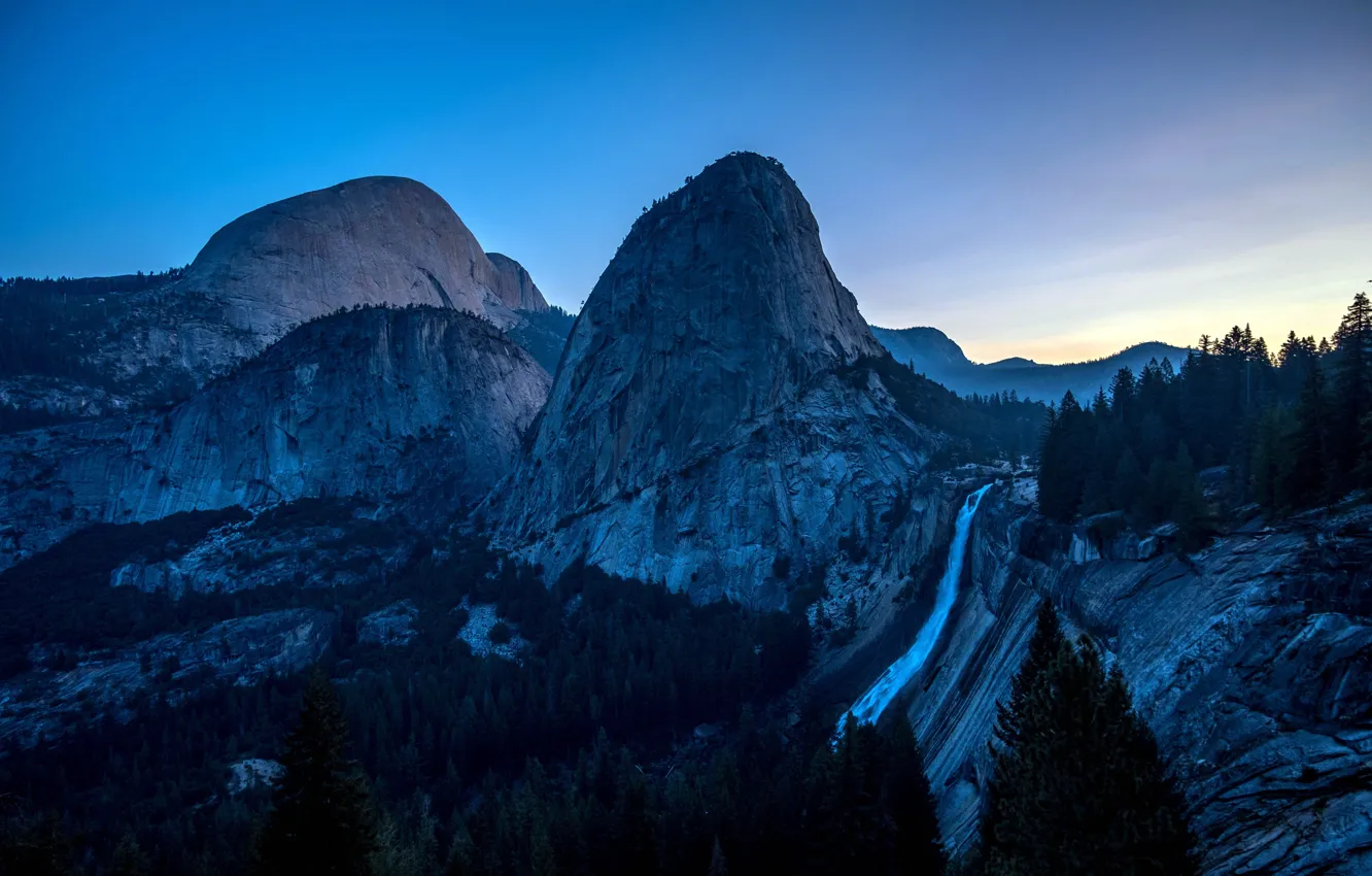 Фото обои USA, США, Национальный парк Йосемити, Yosemite National Park, Соединенные Штаты, водопады Вэлли, United State, Valley …
