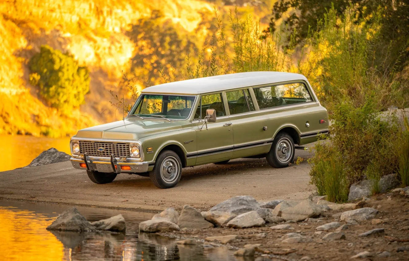 Фото обои Chevrolet, Suburban, C10, '1972