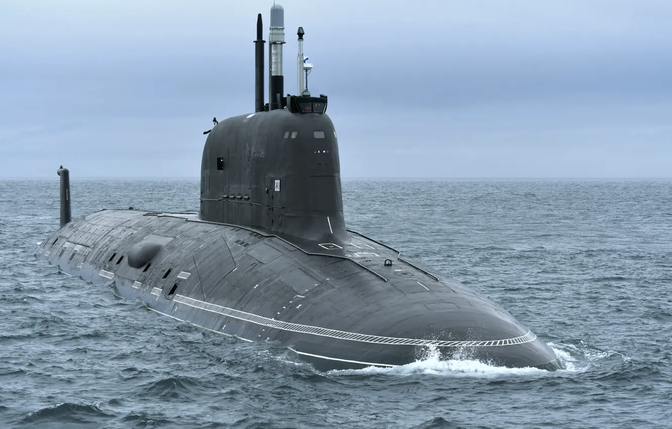 Фото обои лодка, Казань, подводная, атомный, проект 885М