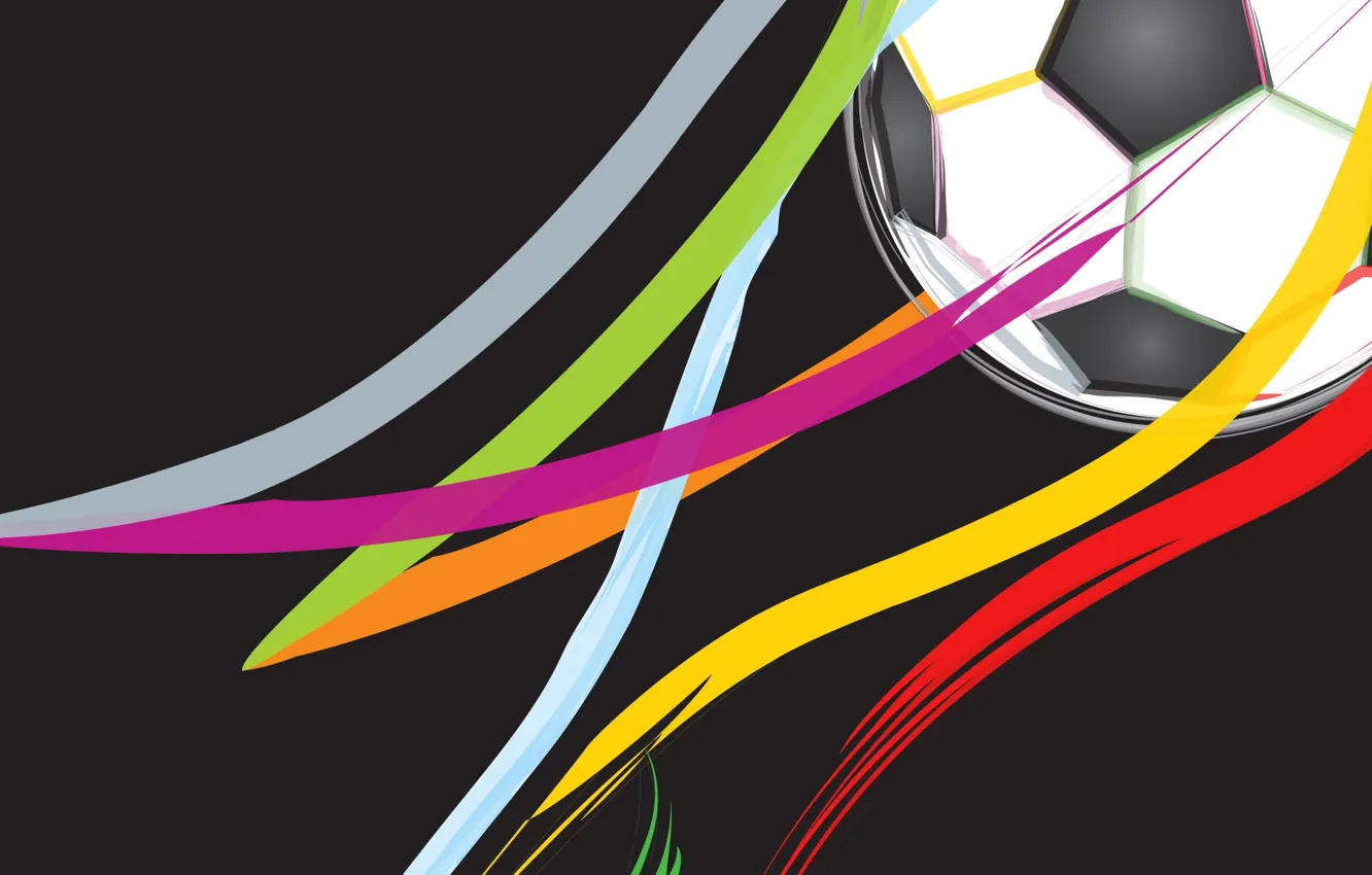 Фото обои футбол, мяч, эмблема, uefa, euro 2016