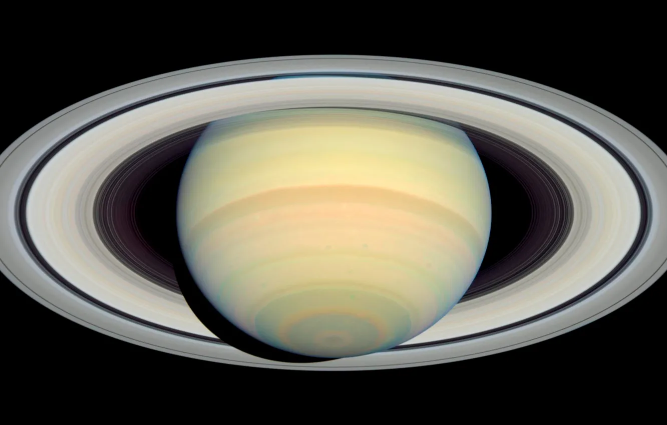 Фото обои фото, планета, Сатурн, орбита, Saturn, наса, Cassini, кассини