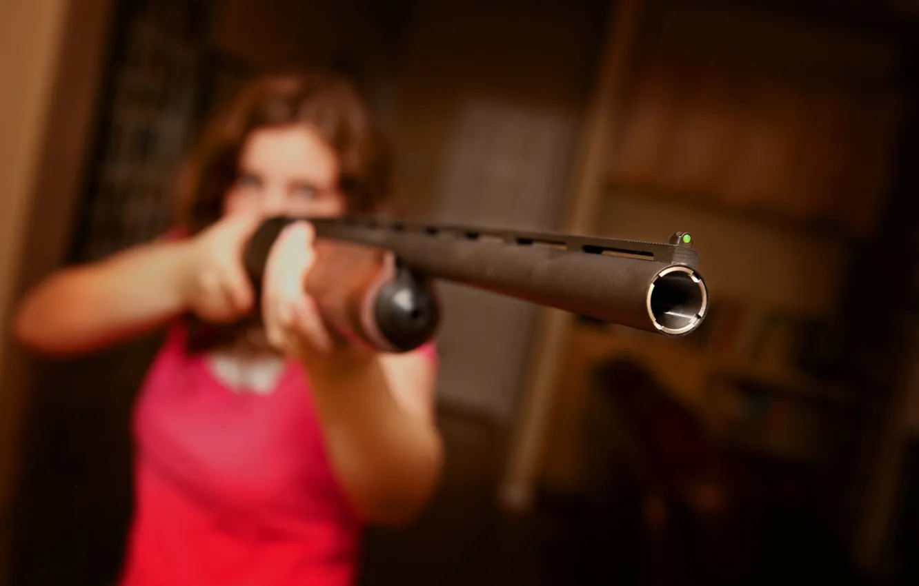 Фото обои Rifle, Remington, Protected
