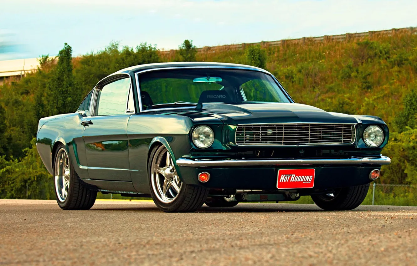 Фото обои Mustang, Ford, Muscle, Old, Custom