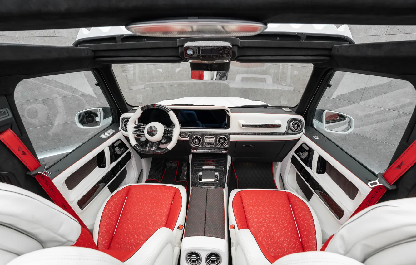 Фото обои интерьер, Мерседес, внедорожник, Mercedes, кабриолет, AMG, Mansory, SUV