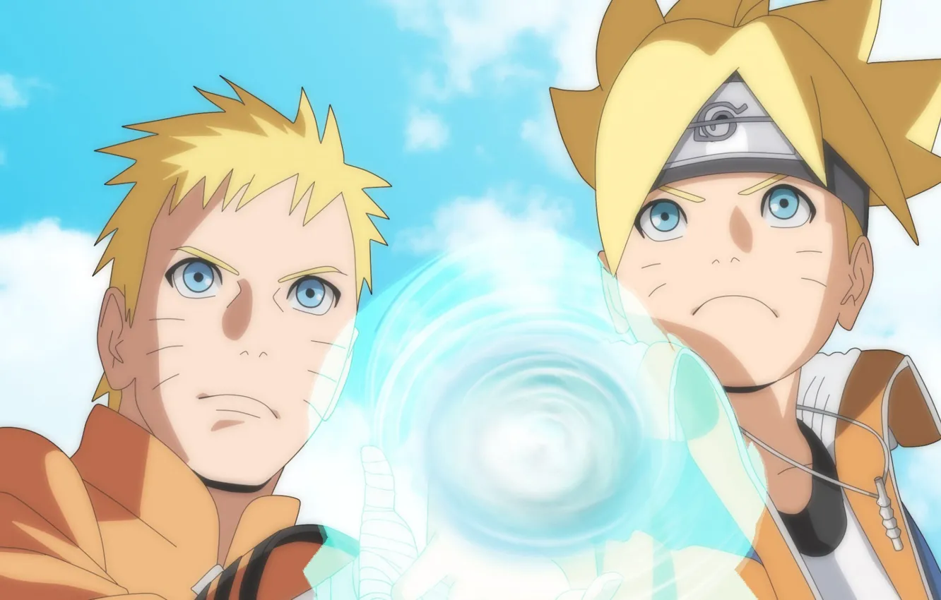 Фото обои Наруто, Naruto, Боруто, Разенган
