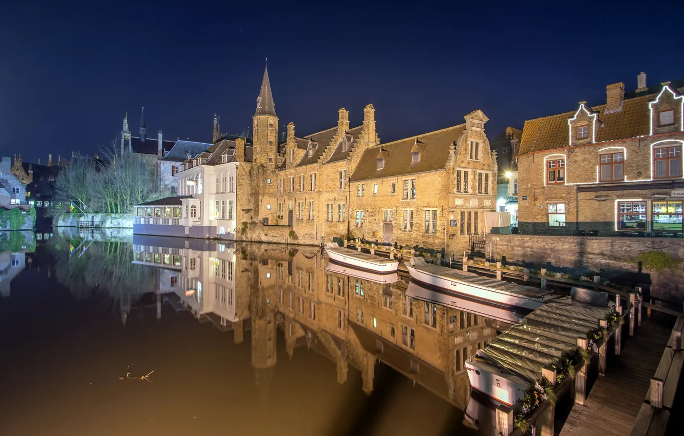 Фото обои Europe, Belgium, Bruge